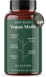 Multivitamines Vegan Complement Alimentaire | Nullure | 4 mois