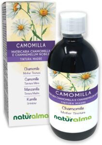 Camomille sauvage et romaine (Matricaria chamomilla et Chamaemelum nobile) fleurs Teinture