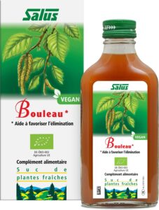 Salus – Bouleau BIO – Complément Alimentaire à Base de Suc d'Aubépine BIO – favorise l'éli