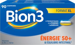 Bion3 Énergie 50+ vitamines et probiotiques