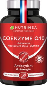 Coenzyme Q10 | CoQ10 Précurseur de l'Ubiquinol | Haut Dosage en Ubiquinone