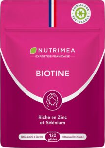 Biotine | 450 µg | 4 Mois | Pousse des Cheveux & Ongles, Beauté de la Peau