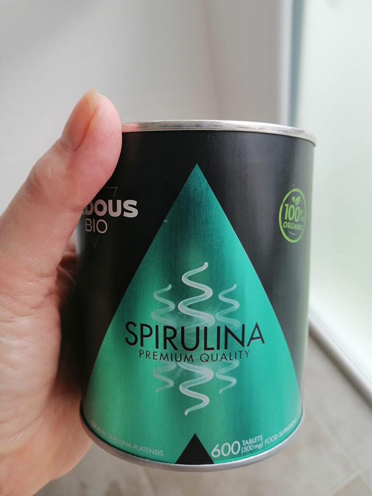 Spiruline Bio - 600 Comprimés - 3000mg par dose photographié par Stephy J., acheteur