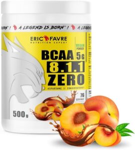 BCAA POUDRE 8.1.1 Zero - Acides Aminés Musculation Vegan - Votre Allié Pour Des Entraîneme