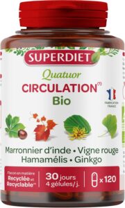 Circulation sanguine bio - Jambes lourdes - Gélules