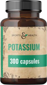 Potassium Citrate en Gélules 300-682,2mg par Portion Journalière Végan