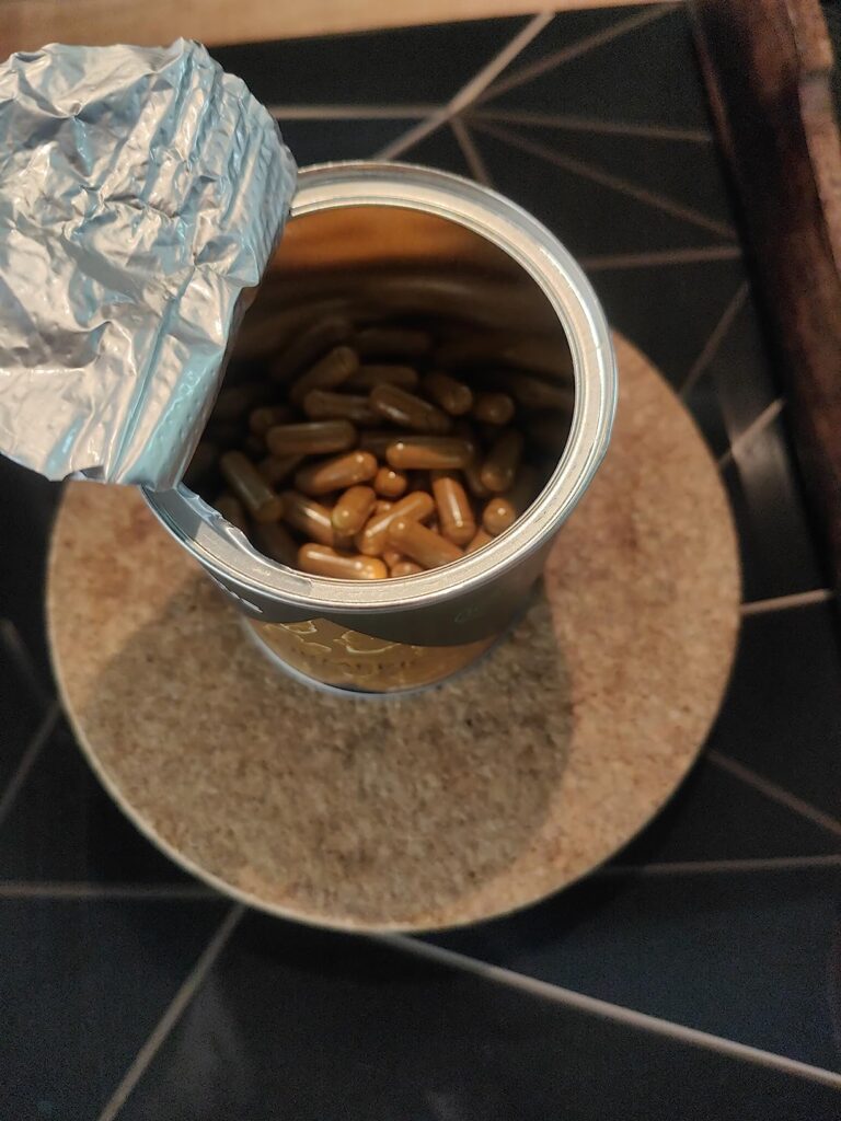 PROBIOTIQUE + Curcuma BIO + Gingembre -250 Gélules 1460mg… photographié par Mickymick31, acheteur