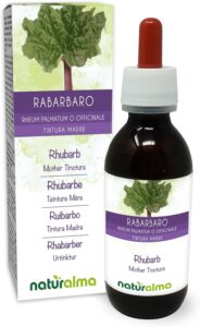 Rhubarbe (Rheum palmatum ou Rheum officinale) racines et rhizomes Teinture Mère sans alcoo