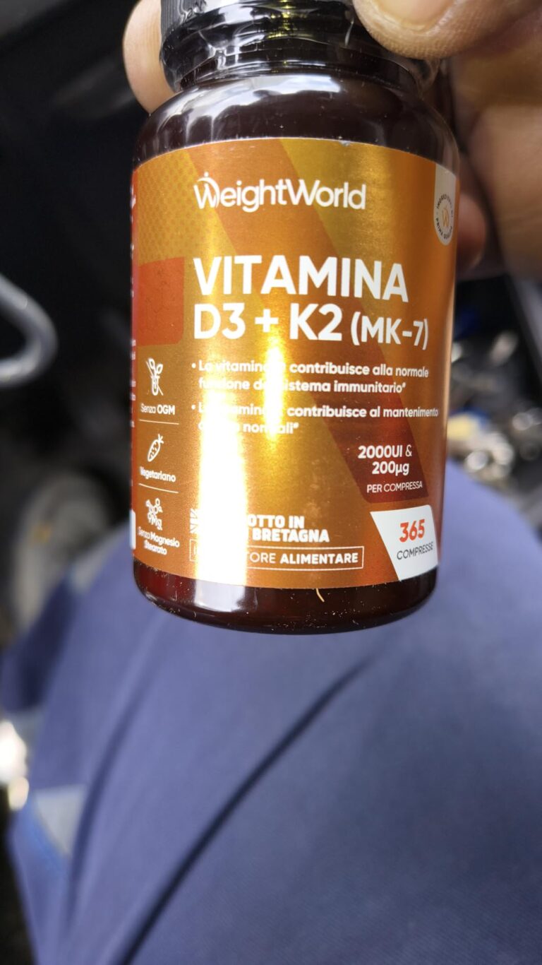 Vitamine D3 K2 MK7, 365 Micro-Comprimés Végétariens photographié par Client d'Amazon, acheteur