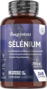Selenium 200mcg - 365 Micro-Comprimés Vegan 1 Comprimé tous les 2 Jours - Selon l’EFSA, le