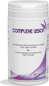 Complexe Vision Complément Alimentaire Naturel Yeux Nutriments Maintien Vision Lutéine Zéa