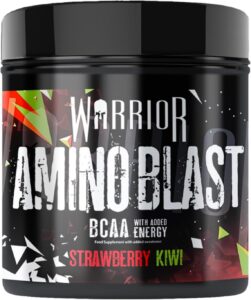 Warrior Amino Blast BCAA en poudre 270g, 30 portions – BCAA Poudre complément Acides Aminé