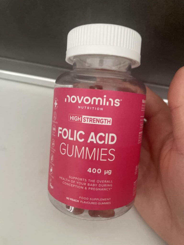 Acide Folique 400 mcg | 90 Gummies | 3 Mois de Cure photographié par I.i, acheteur
