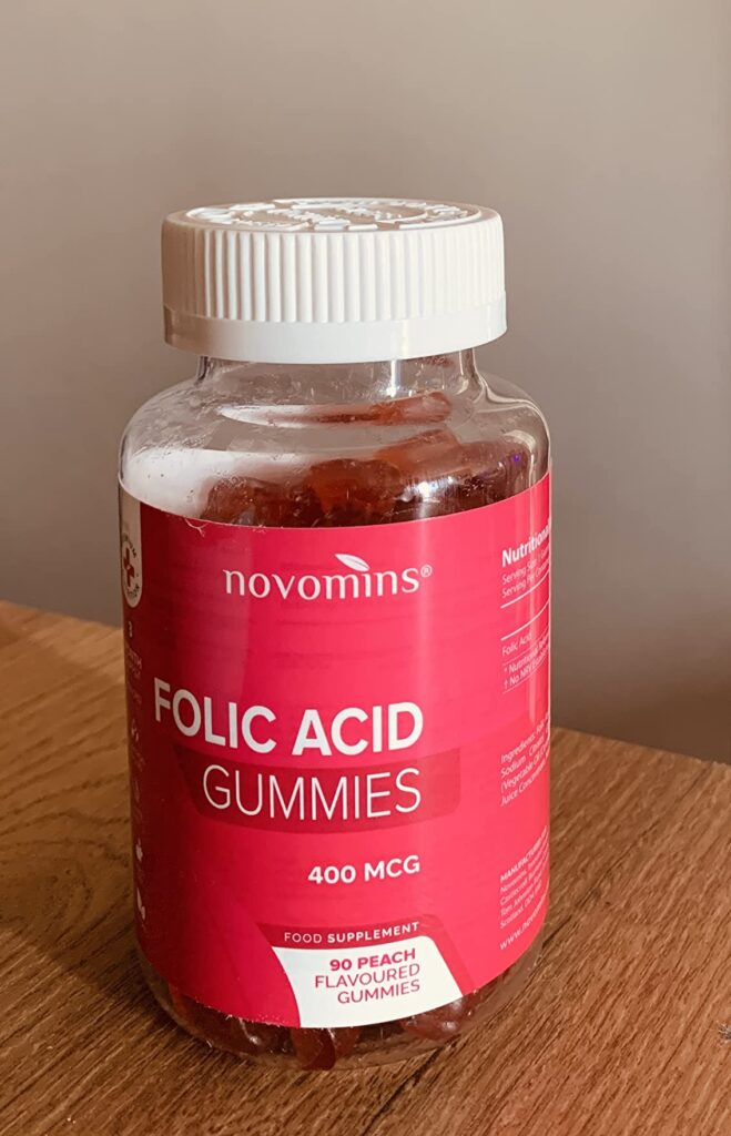 Acide Folique 400 mcg | 90 Gummies | 3 Mois de Cure photographié par Shirley, acheteur