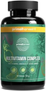 Primal Multivitamin - complément alimentaire quotidien, sans gluten, végé