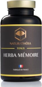 HERBA MÉMOIRE - Complément Alimentaire Cerveau - Mémoire, Concentration, Stress, Cognitive
