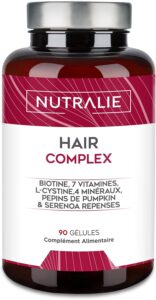 Vitamine Cheveux [PRIX 2022], Biotine Zinc Sélénium L-Cystine