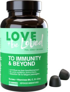 Gummies Immunité “To Immunity & Beyond” | 42 Gommes Vegan | Complément Alimentaire | Défen