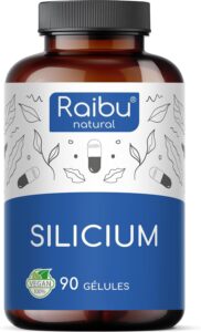 Silicium Organique - 667mg par gélule - 3 mois d’utilisation