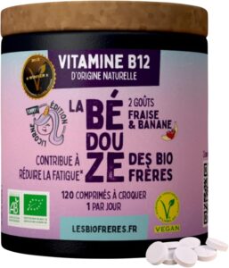 Vitamine B12 Bio Végane d’Origine Naturelle - Énergie, Vitalité & Réduction de la Fatigue