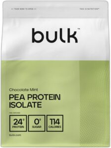 Bulk Isolat de Protéine de Pois, Chocolat Menthe, 2.5kg