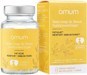 OMUM - Mon Coup de Boost Complément Alimentaire - Fatigue Immunité Booster énergie vitalit