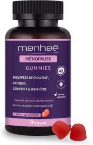 Vitavea Santé - Manhaé Ménopause Gummies Pollen BIO - Cure 1 mois