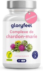 Complexe de Chardon Marie, Pissenlit, Artichaut et Desmodium, Detox Foie Puissant et Rapid