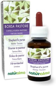 Bourse-à-pasteur (Capsella bursa-pastoris) herbe Teinture Mère sans alcool Naturalma - Ext