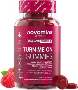 Gummies Turn Me On | Racine de Maca, Damiana, Ashwagandha | Novomins