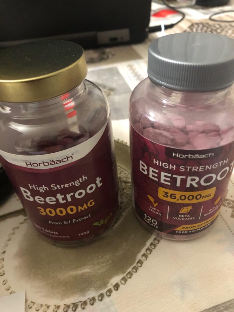 Betterave Gélules | 36.000mg | 120 Comprimés Vegan photographié par Client Kindle, acheteur