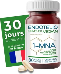 1-MNA Vegan, Supplément Anti-âge, Optimise le NAD+, Vitamines et Minéraux pour Femmes et H