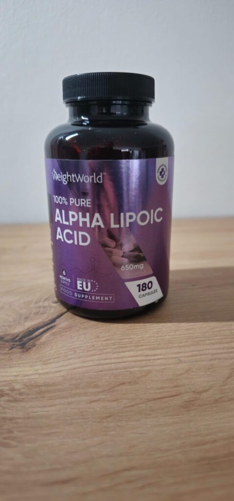 Acide Alpha-Lipoïque Pur ALA 650mg photographié par SaintLo, acheteur