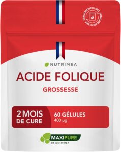 Acide Folique | Vitamine B9 | Complément Alimentaire Pour Femme Enceinte