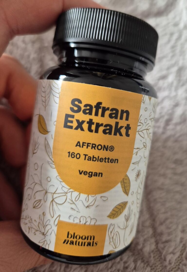 Le flacon du produit, avec l'tiquette visible.