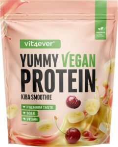 vit4ever Yummy Vegan Protein - Kiba Smoothie - 908 g de Poudre