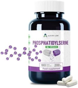 Phosphatidylsérine | 200 mg | 180 Gélules Véganes | issu du Tournesol, sans Soja | Réserve