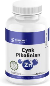 Zinc Picolinate 15 mg – 100 gélules végétales | Hautement assimilable | Immunité, peau, ch