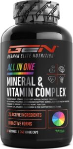 Complexe Minéraux & Vitamines ALL IN ONE - 240 Gélules - Haute dose