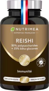 Reishi | 6000 mg | Extrait de Reishi BIO Titré 5:1 | Champignon Adaptogène