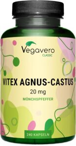 Gatillier Extrait 15:1 | 240 Gélules | SPM + Equilibre Hormonal | Avec 0,5% Agnusides | Ve
