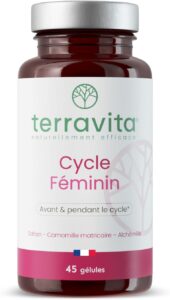 Cycle Féminin | Complément Alimentaire Règles Douloureuses et Syndrome Prémenstruel | Avec