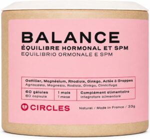 Circles BALANCE Complément Alimentaire Femme - Gattilier Magnésium Bisglycinate Rhodiola G