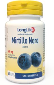 LongLife® Myrtille Noire | Extrait standardisé à 36 % en anthocyanosides (Mirtoselect®) |