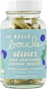 La Belle Boucle - Complément Alimentaire Cheveux Bouclés - Cure Pousse, Croissance & Densi