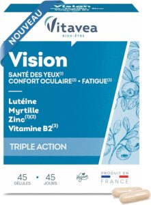 Vitavea Bien-être - Vision - Lutéine Myrtille Zinc & Vitamine B2-45 jours