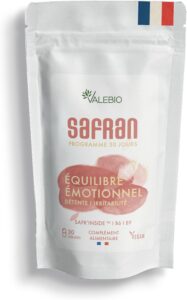 Safran l Extrait de Stigmate de Safran, Vitamine B6 et B9 l Soutien Émotionnel, Énergie &