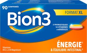 Bion3 Énergie comprimés Vitamines et Probiotiques