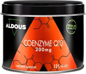 Coenzyme q10 200mg - 125 gélules (+4 mois) - Coq10 Bien etre + Antioxydant